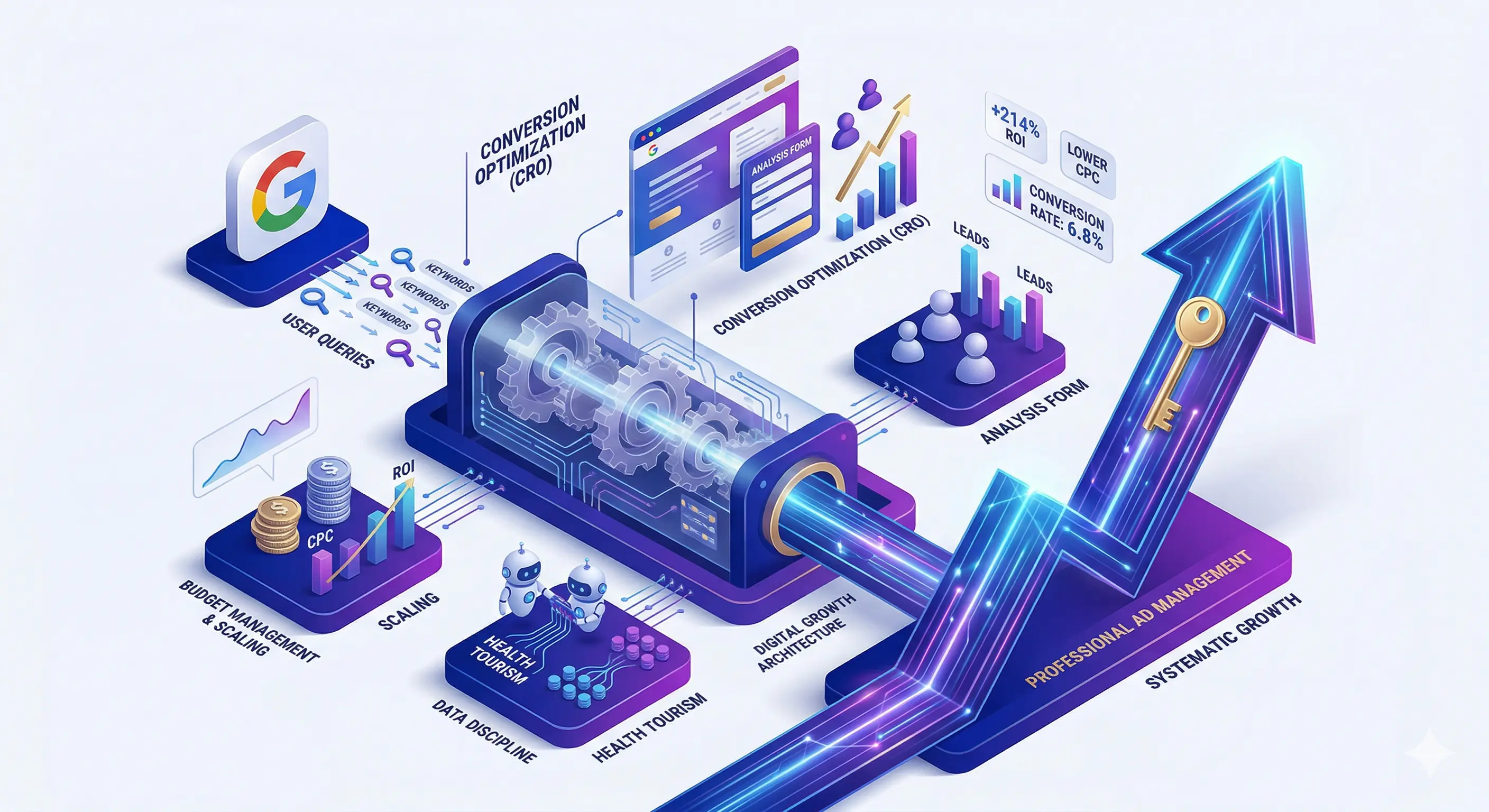 Google Ads Yönetimi ve Optimizasyon Rehberi: Rakamlarla Kanıtlanmış Büyüme